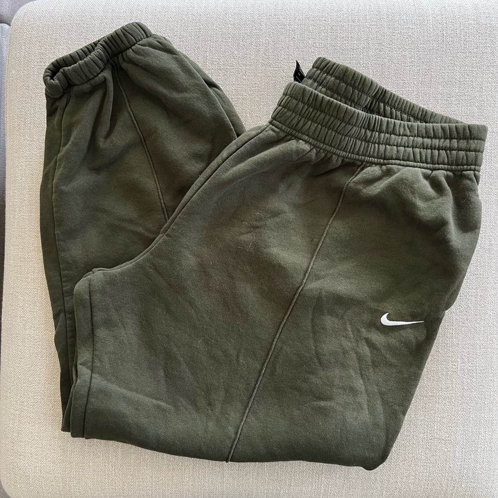 Nike Olive Green Joggers